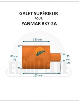 GALET SUPÉRIEUR pour YANMAR B37-2A