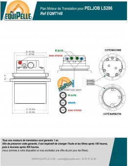 MOTEUR DE TRANSLATION pour PEL JOB LS286