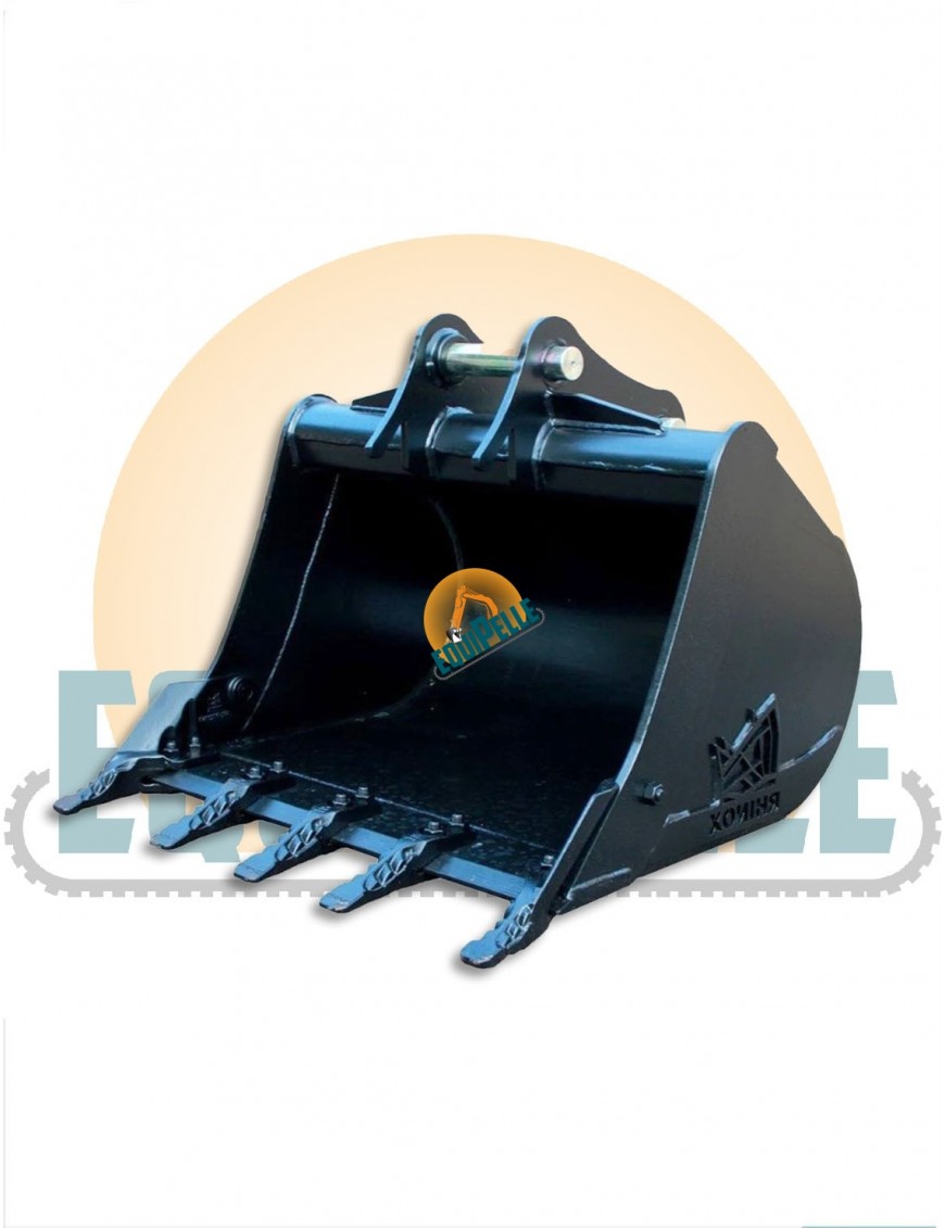 GODET DE TERRASSEMENT largeur 800mm pour machines de 2.5 à 3 Tonnes