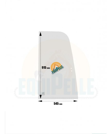 VITRE coté DROIT COULISSANTE avant pour KUBOTA KX41.3