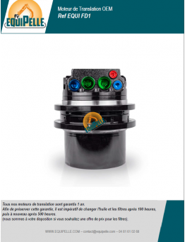 MOTEUR DE TRANSLATION pour TEREX HR2.0