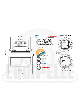 MOTEUR de TRANSLATION pour DAEWOO Solar 55V