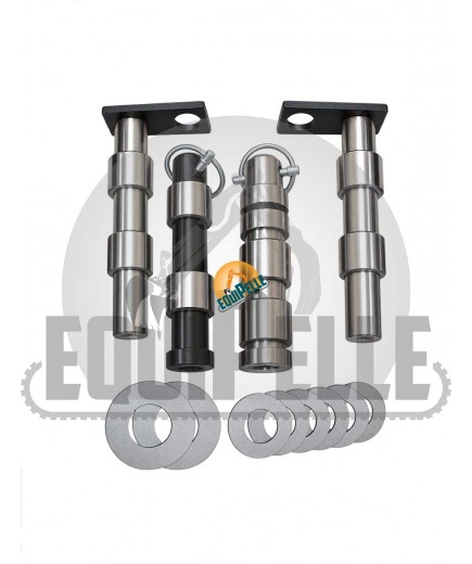 Kit AXES et BAGUES du GODET pour KUBOTA KX36